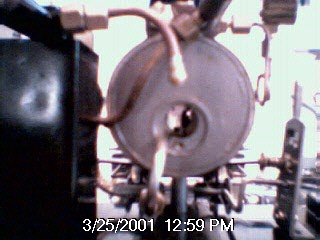 Rear view of SUPER HEATER PIPE in place (Without Burner)