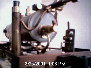 Left-Rear view of SUPER HEATER PIPE in placolspan  (Without Gas Tank)
