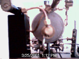 Rear view of SUPER HEATER PIPE in place