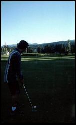 1� vez no golf...
