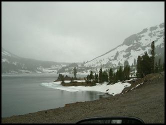 A caminho do Parque Nacional Yosemite