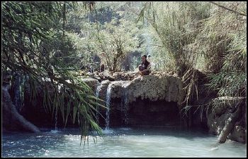 Cachoeira Kuang Si - Laos - uma das piscinas formadas... um dos lugares top 10