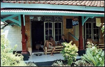 Nosso quarto alugado em Lombok