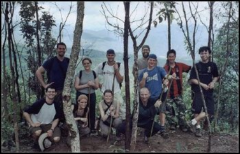 3 dias na selva no norte da Tail�ndia...