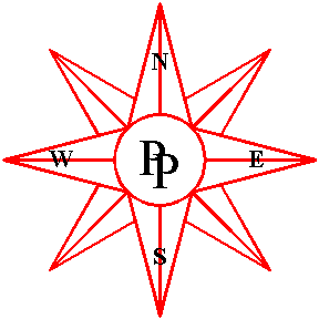 P&P Railroad herald.