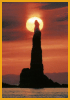 rosoku iwa (roca de la vela)