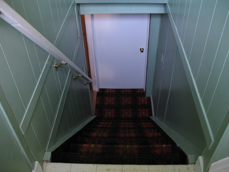 You have just walked in your door at the back of the house