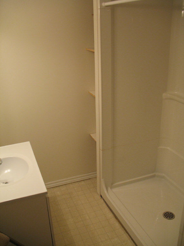 Bathroom facing right