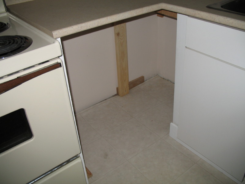Counter cubby