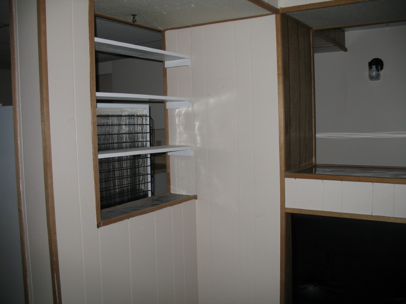 More shelving