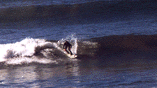 throwing a little spray