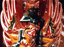 Wisnu riding a Garuda Bird