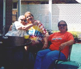 Granny with me and Mom