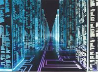 Hackers filminden bir sahne (sunucu cd. veritaban� bloklar� no:1)