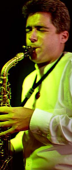 Osmosis saxophonist, Michael Stephens
