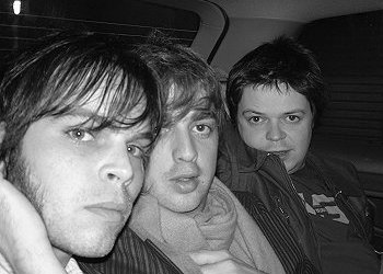 gaz (vocals), danny (drums) e mick (bass)