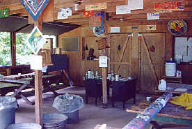 Buckskin Craft Lodge Inside