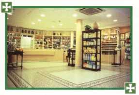 Interior de la Farmacia