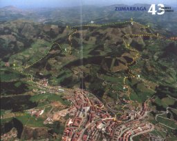 43. ibilbidearen airetik aterarako argazkia