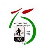 F.V.N.A.-aren 75. (1924-1999) Urteurrenaren logoa