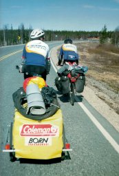 Finlandiako iparraldean. Klik egin handiago ikusteko