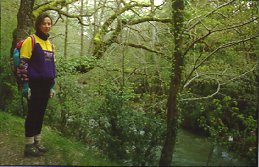 Celia Ega ibaiaren bazterretan