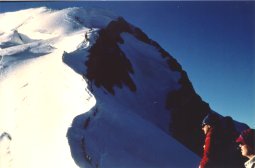 Mont Blanc mendirako azkeneko malda. Egin klik handiago ikusteko