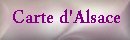 Carte Alsace