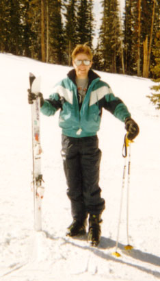Me at Wolf Creek, CO
