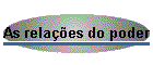 As rela��es do poder