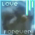 Will you stay with me-Until the winds pass-All my tears overflow again-Forever Love Forever Dream