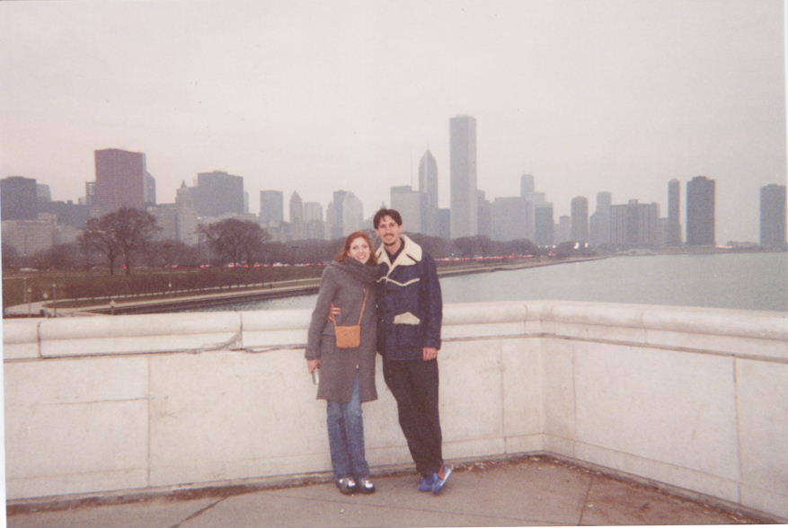 Monica and I in Chicago