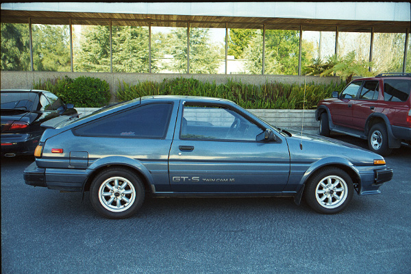 1986 Toyota Corolla GTS Liftback, aka the AE86