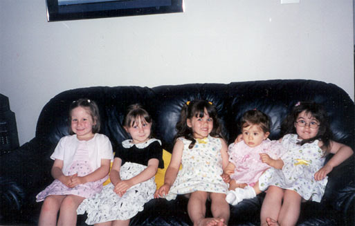 Emma, Maddie, Jasmine, Rebekah, Rae