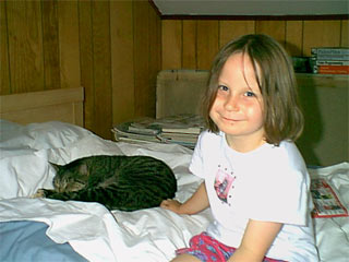 Emma with Leo