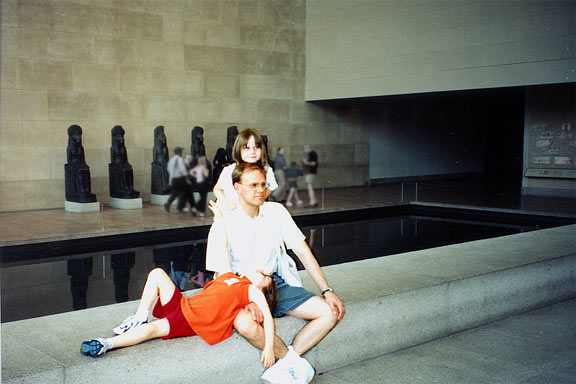 Robert and the kids