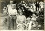 Gina Montain and Jacks wife mary with children, late 1920ies.