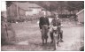 Cousins Gunnar �vendal (left) and Mandius David Golf photographed in the court-yard at �vendal in the summer of 1955. From an early age on they had a special friendship which has lasted to this day.