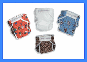 Cloth diaper covers. Click here