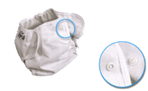 Bummies Super Snap diaper cover. Click here