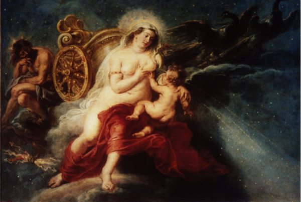 The Creation of the Milky Way as told by the Greeks