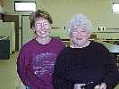 Carolyn and Ruth at Counselor Reunion 1999