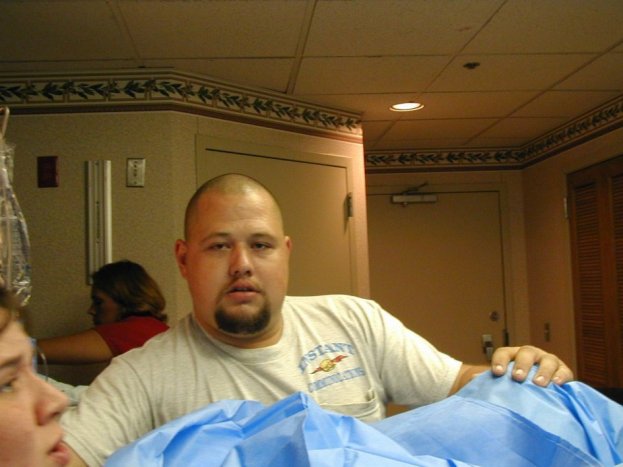 Daddy and Mommy right before I was born!