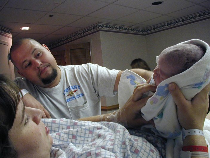 Alexis, Mommy and Daddy