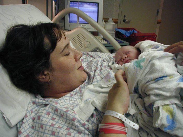 Alexis and her Mommy