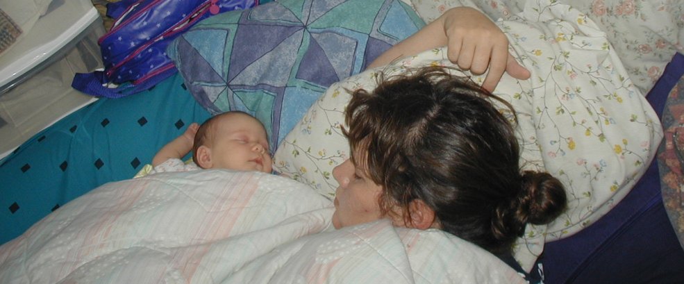 Alexis and her Mommy