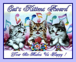 Cat's Kitten Award 2
