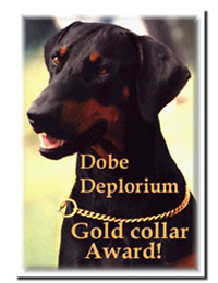 Dobe Deplorium Gold Collar