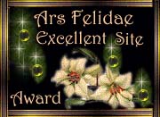 Ars Felidae Excellent Site award