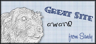 Sandy's Great Site Award